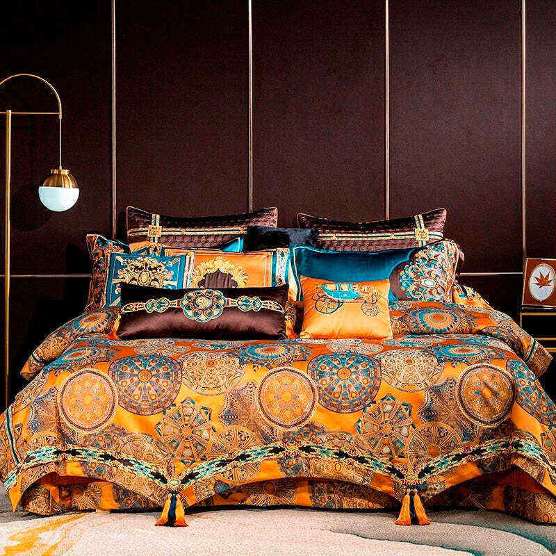 Smaddy Vintage Silk Bedding Set