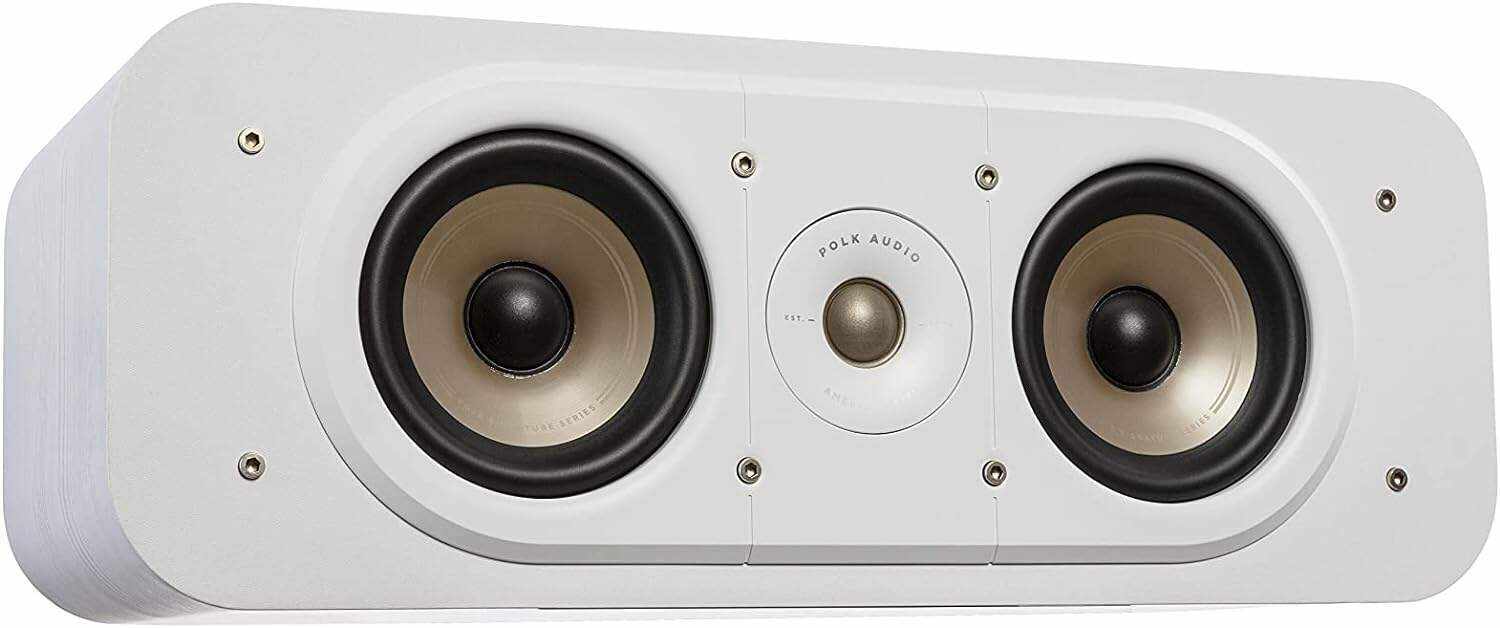 Polk Audio Signature Elite ES20 Bookshelf Speaker - Hi-Res Audio Certified,Dolby Atmos & DTS:X Compatible, 1