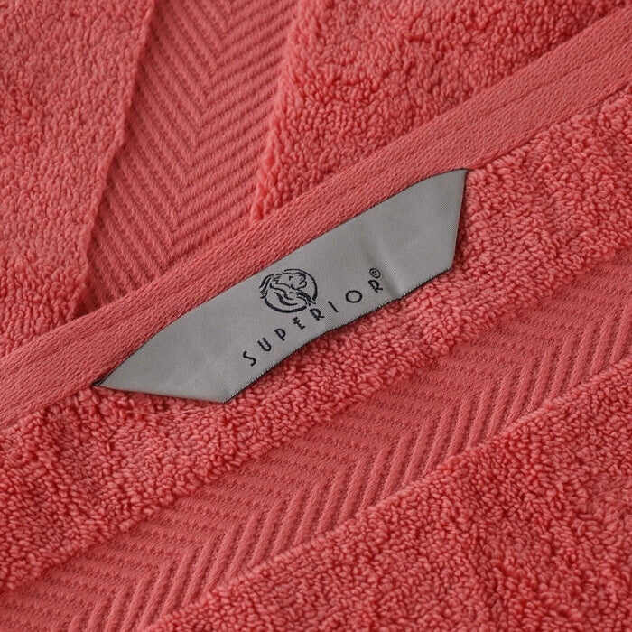 Superior Soft and Absorbent Zero Twist Cotton 6-piece Towel Set