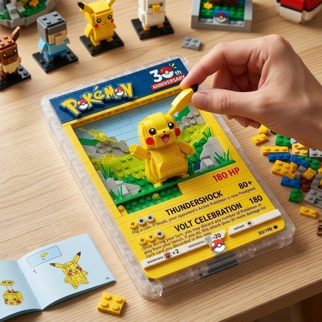 30th Anniversary Block & Brick Collectible Card