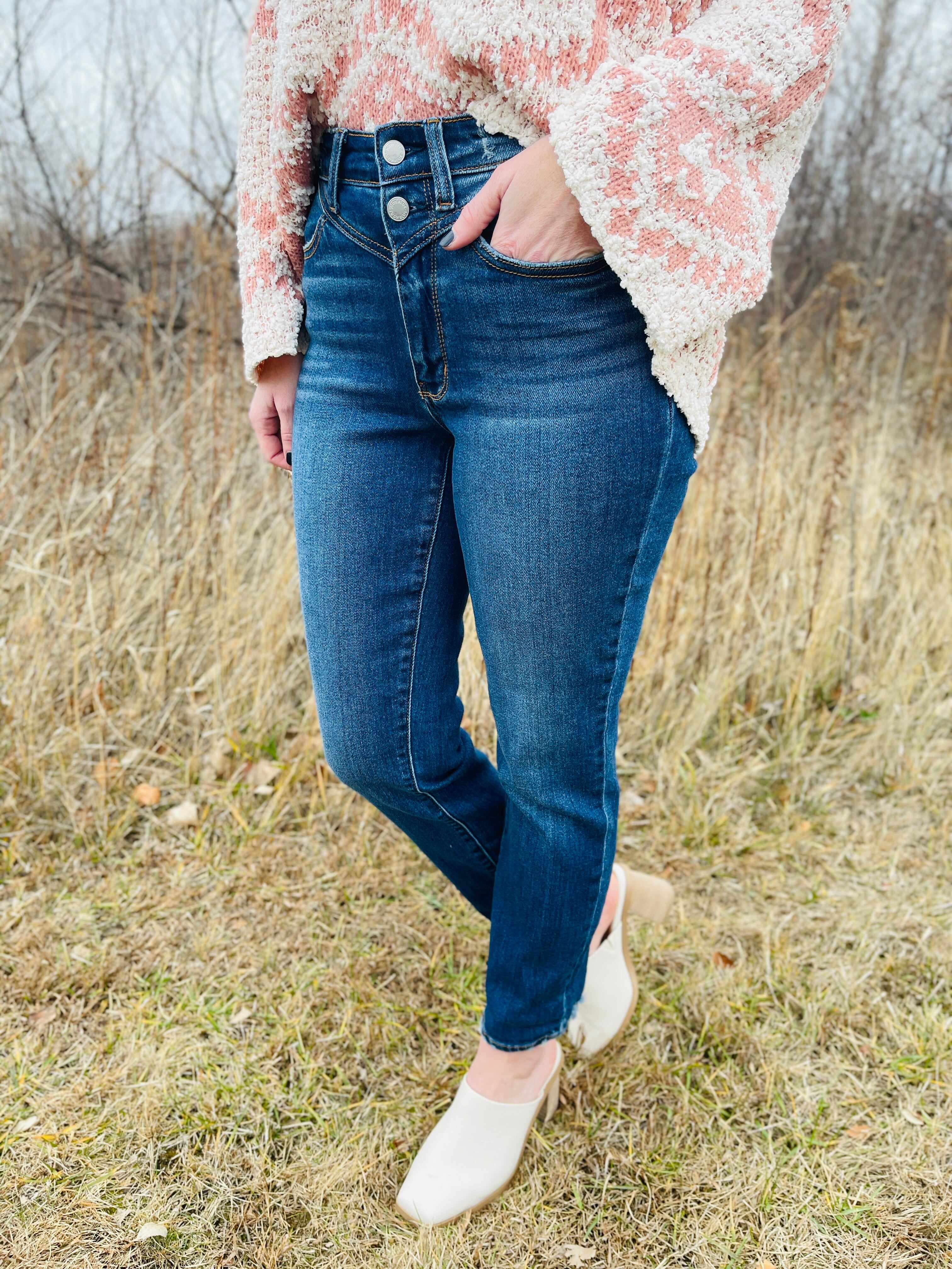 PLUS/REG Double The Fun Slim Fit Jeans