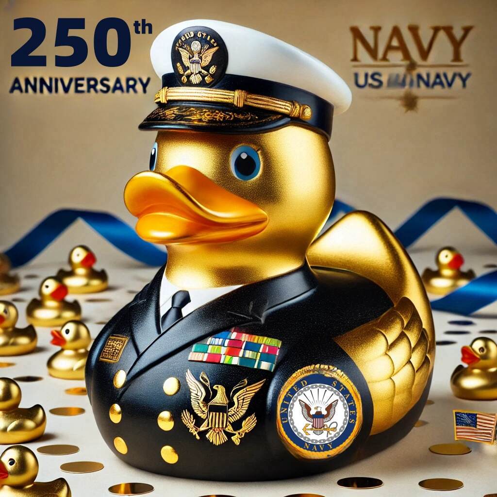 250th Anniversary Military Ducks
