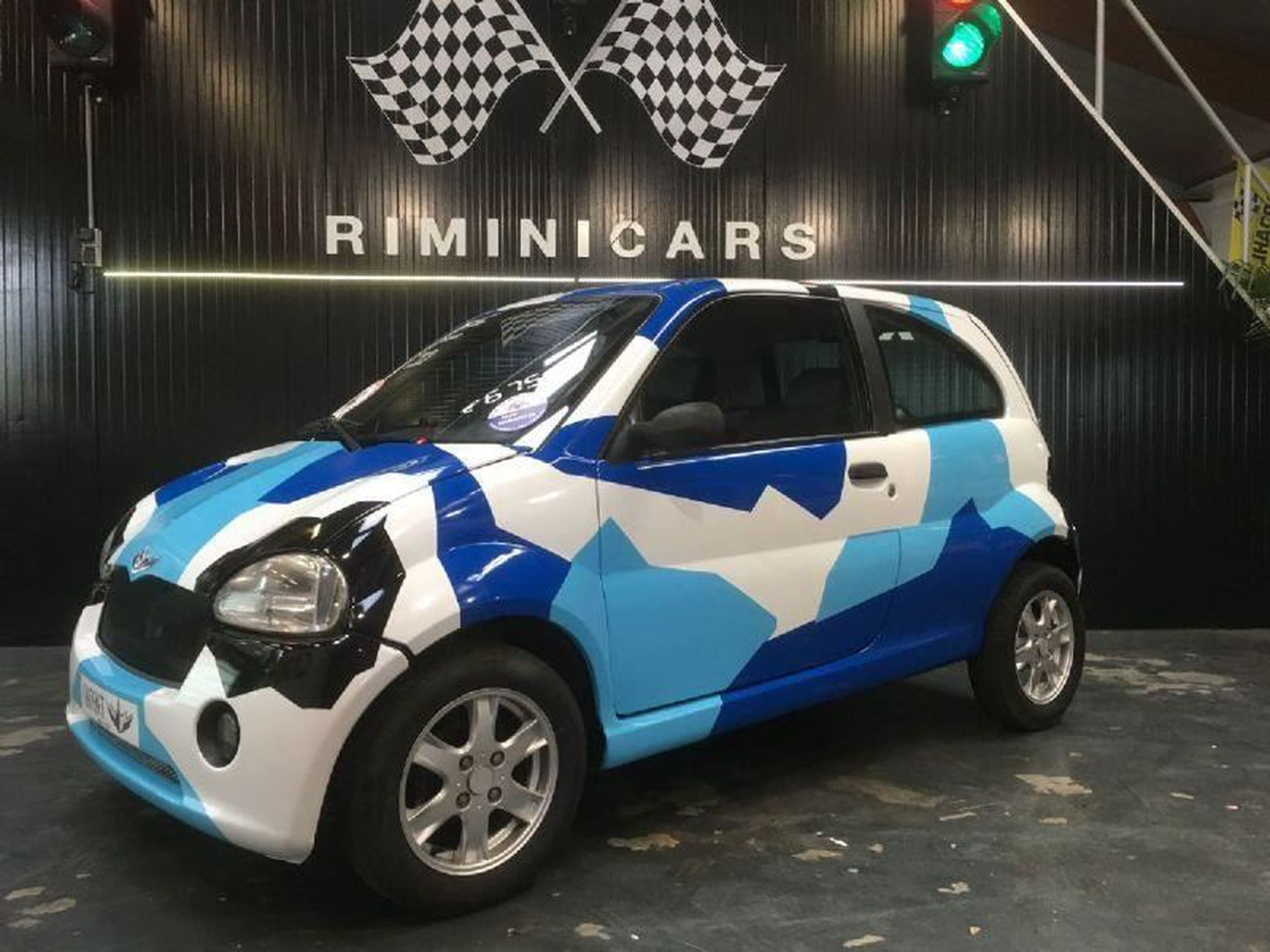 Refurbished used minicars,No license plate number,Cars can be picked up at warehouses in California,Other areas use Ship a Car Direct car consignment