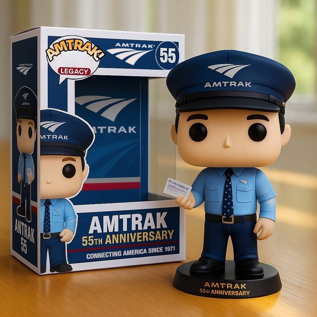 POP! Amtrak 55th Anniversary