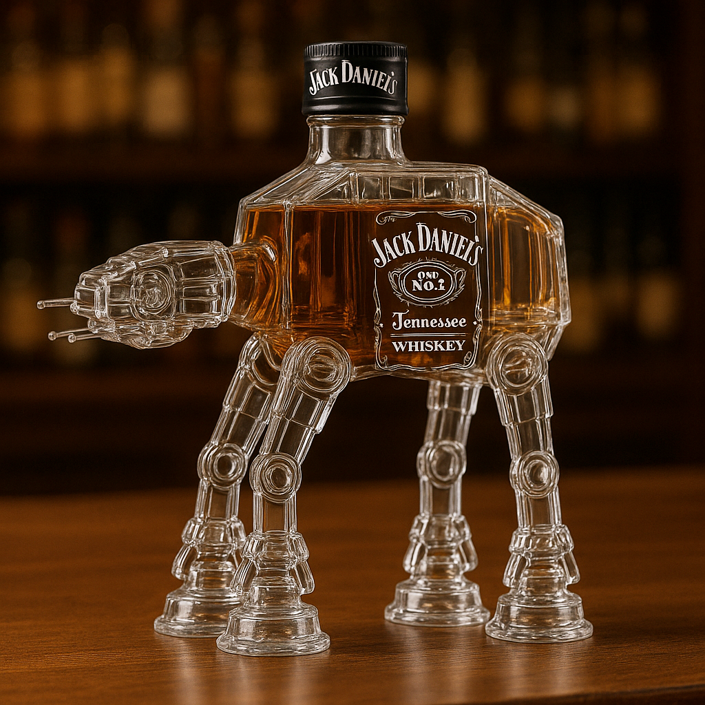 AT-AT Whiskey Bottle