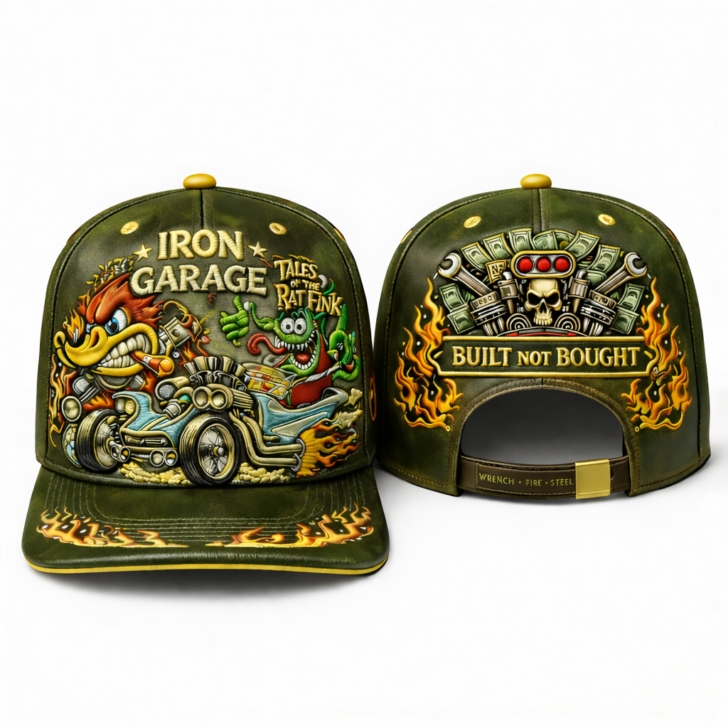 RAT FINK IRON GARAGE Rebellion Limited Cap
