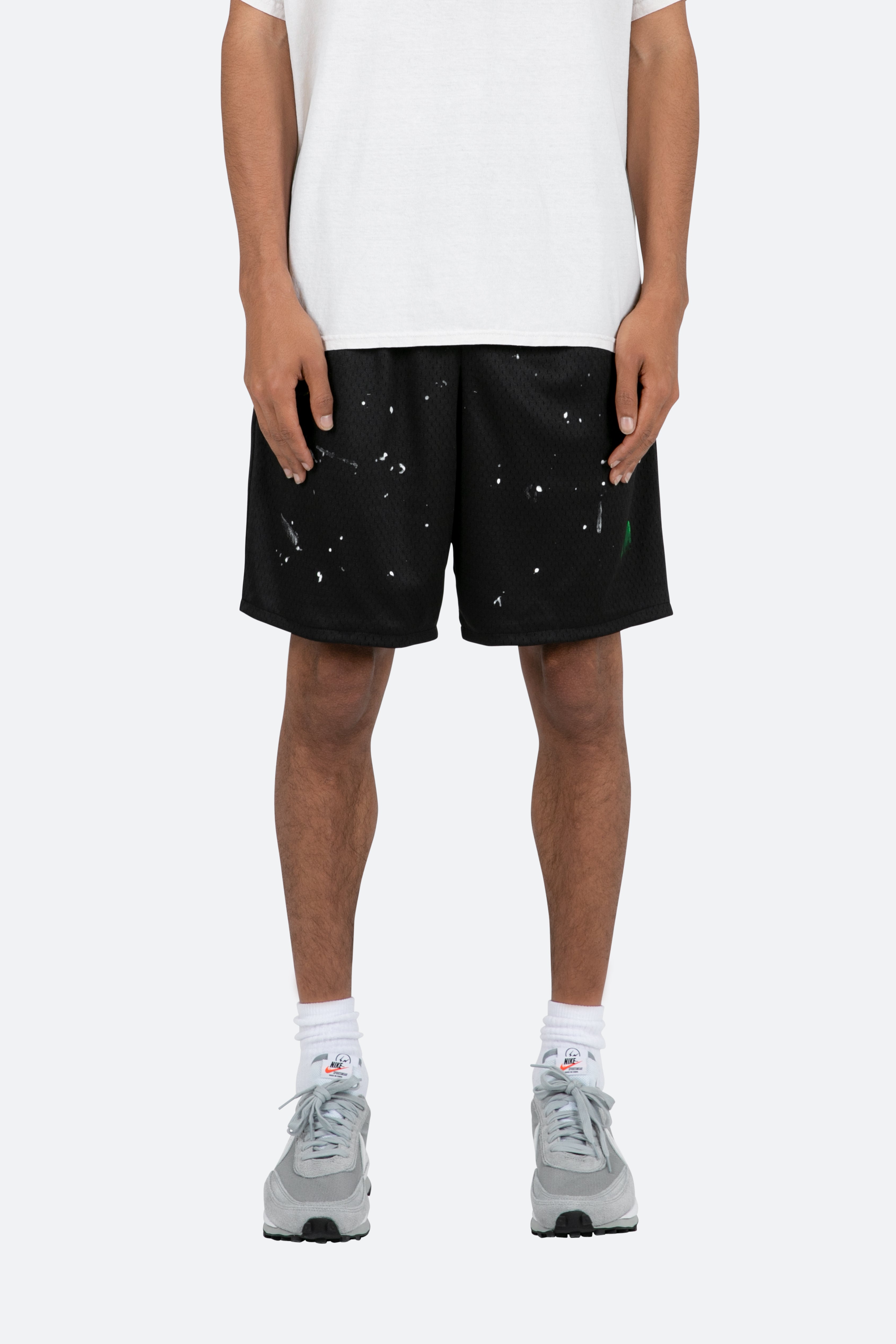 Painter Mesh Shorts - Black