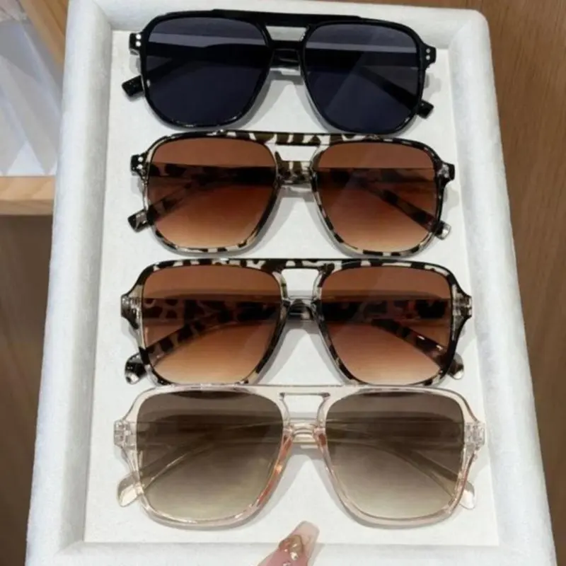🔥Last Day 69% OFF ✨4-pack unisex Y2K fashionable versatile aviator sunglasses