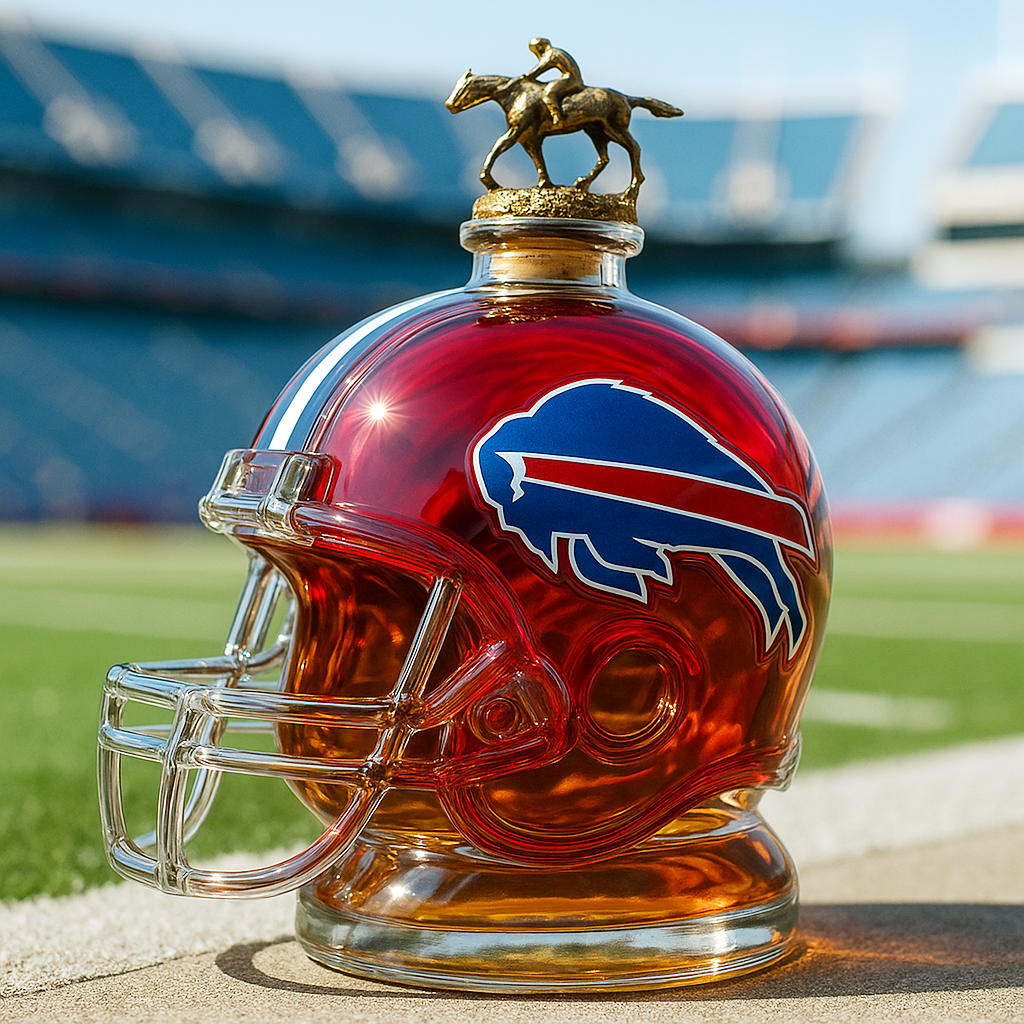 Buffalo Bills Helmet Whiskey Bottle