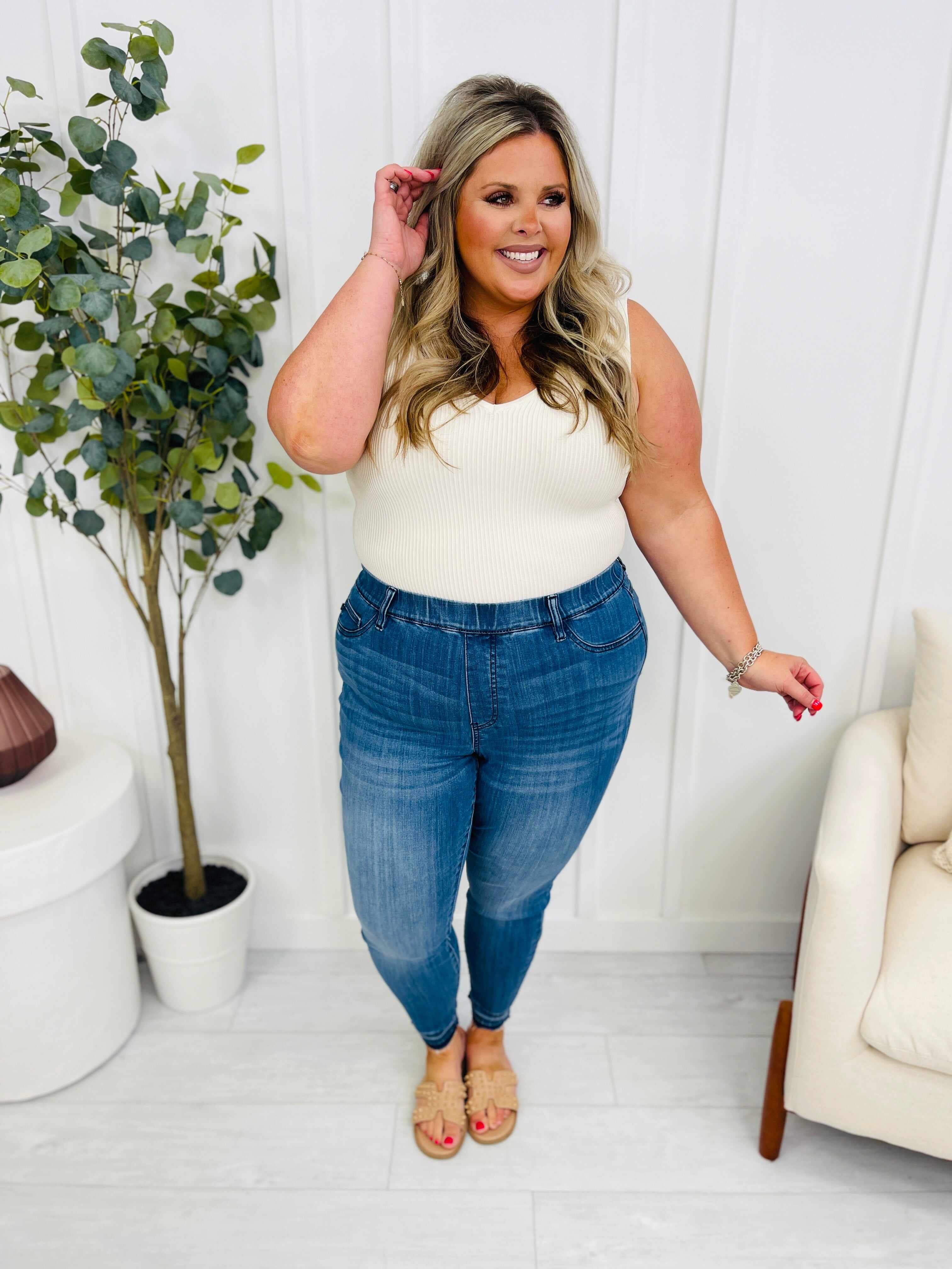 REG/CURVY All I Wanted Pull On Skinny Jeans