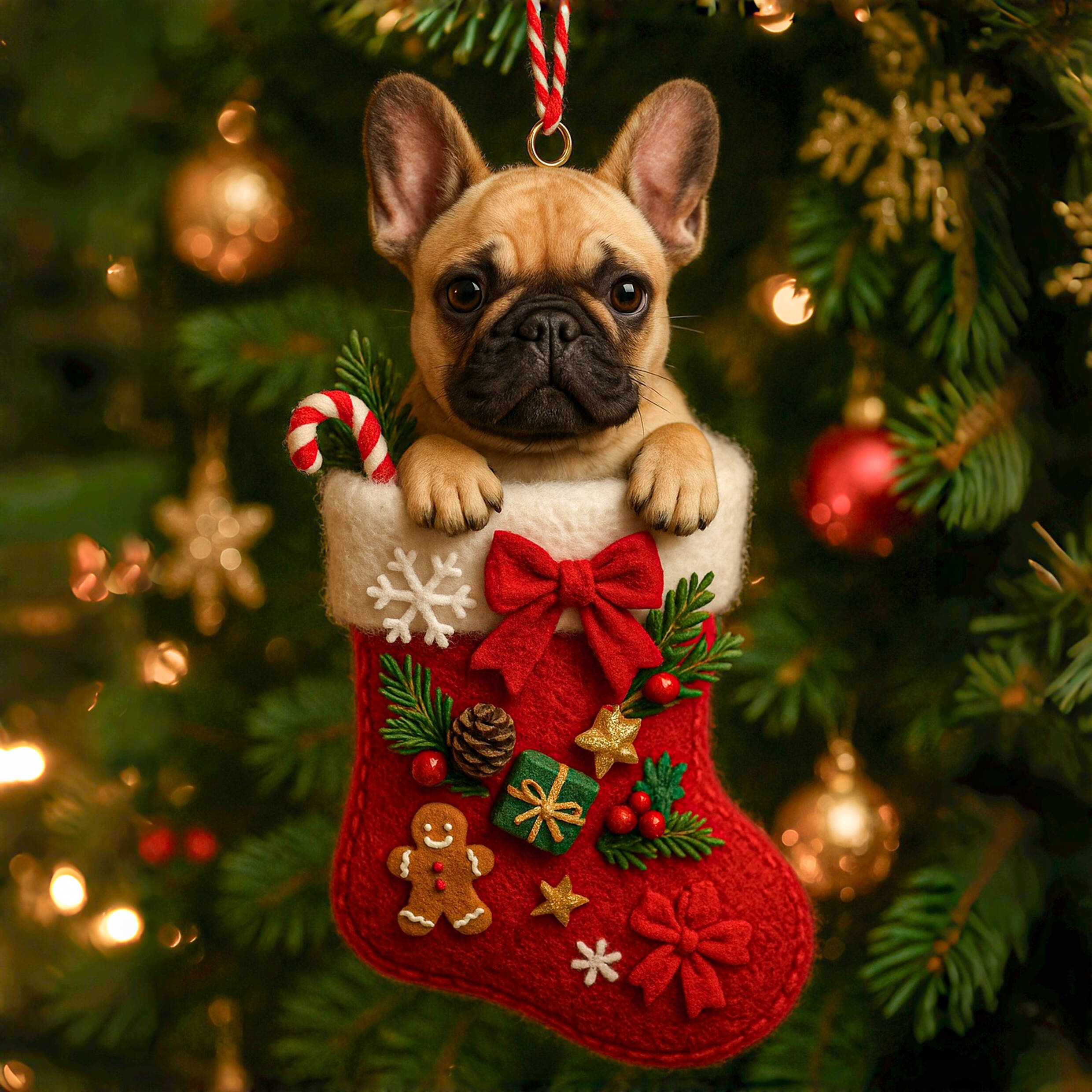Puppy Stocking Ornaments