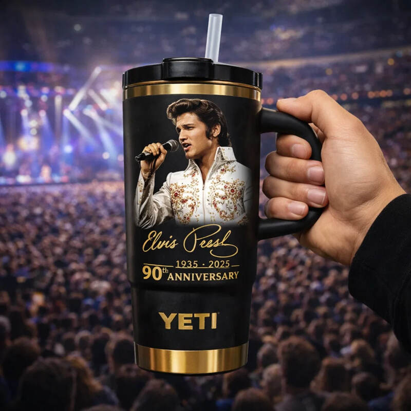 King of Cats 90th Anniversary Stanley YETI Tumbler
