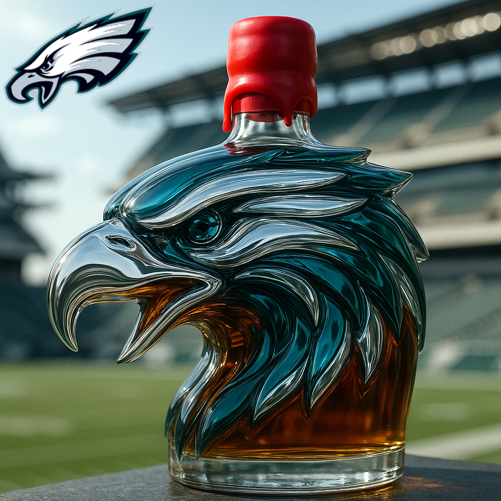 Philadelphia Eagles Limited Edition Whisky Bottle