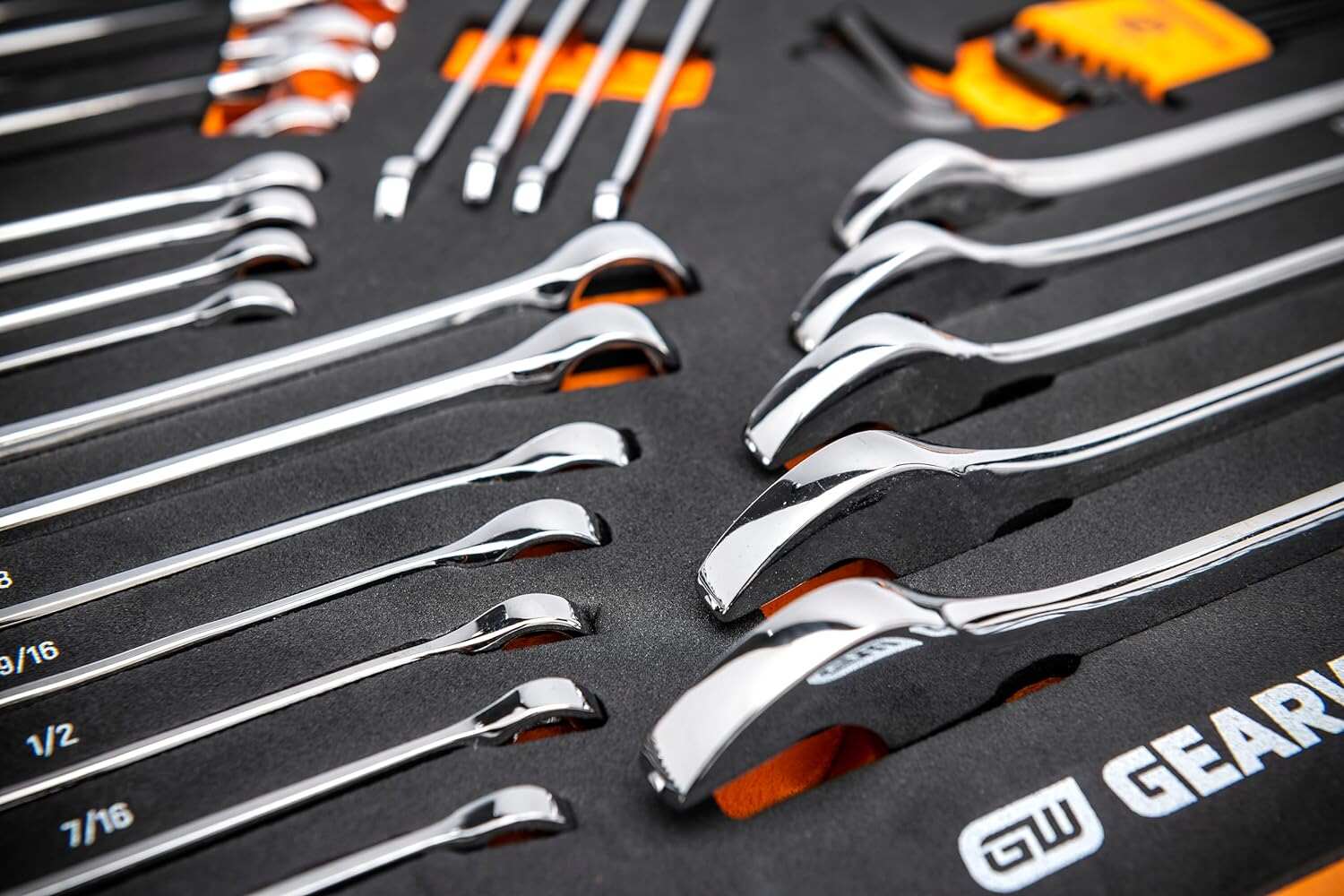 GEARWRENCH 1268 Piece Master Mechanics Tool Set in Premium Modular Foam Trays with GSX Mobile Tool Storage | MEGAMOD1268
