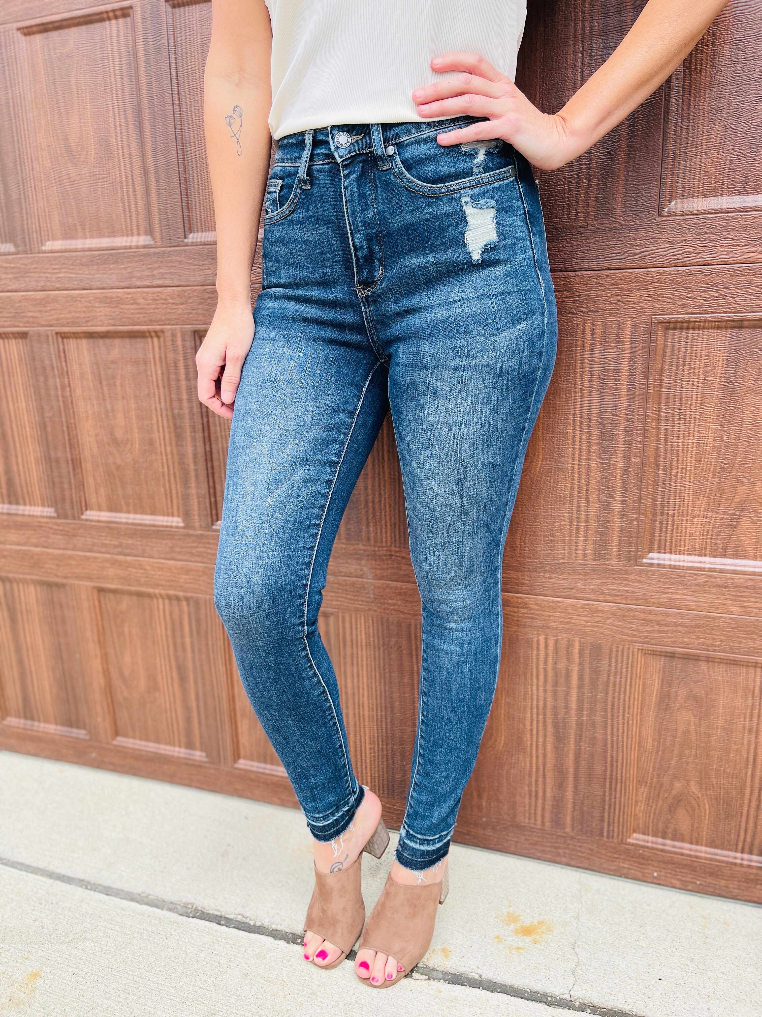 MARKDOWNS! PLUS/REG Who's In Control Tummy Control Skinny Jeans Restock!