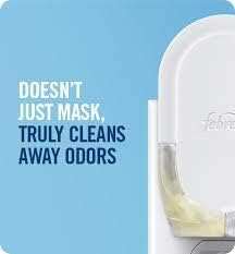 Febreze Odor-Fighting Fade Defy PLUG Air Freshener, Mountain, Ocean, Amber, (3) .87 fl. oz. Oil Refills