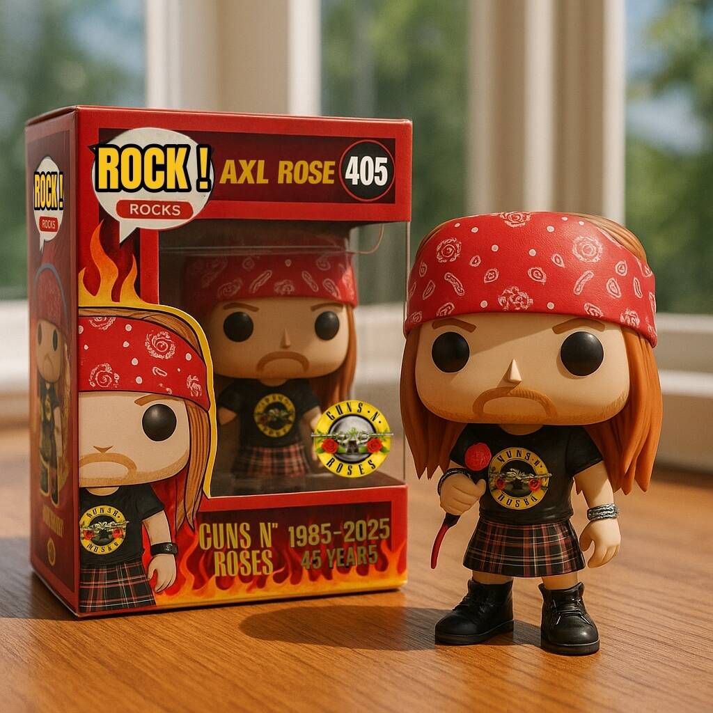 Guns N’ Roses 45th Anniversary Pop Figure!