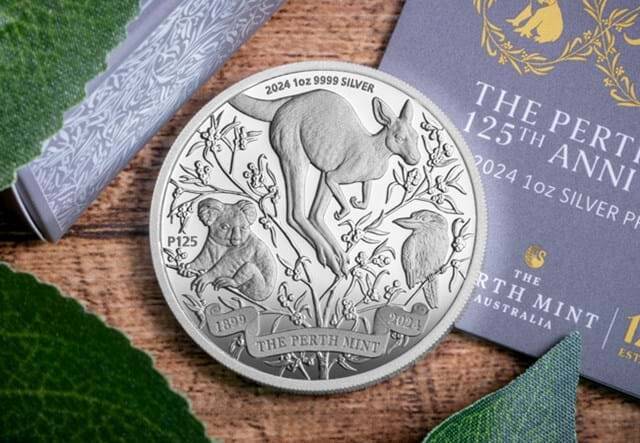 2024 The Perth Mint's 125th Anniversary 1oz Silver Proof