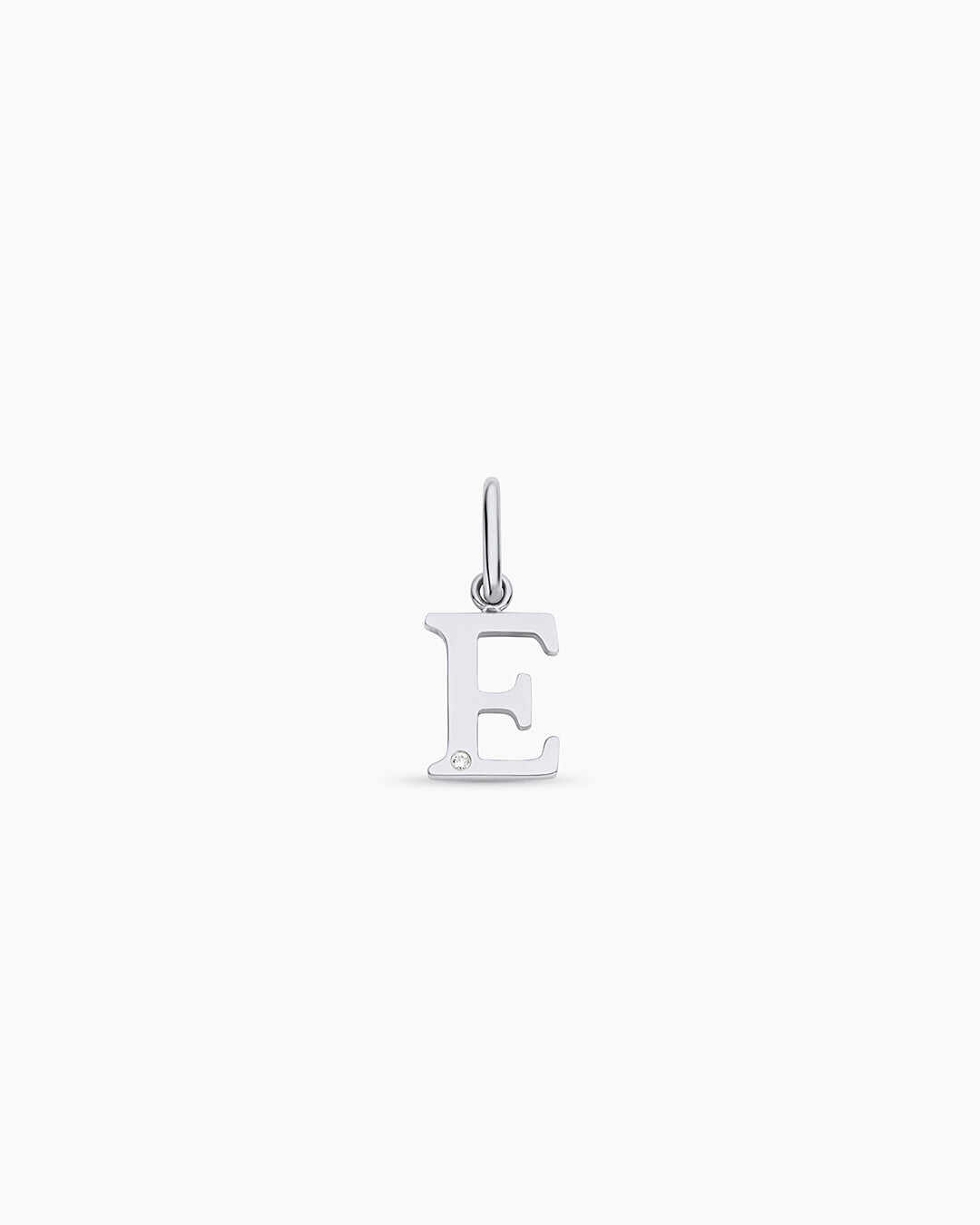 Diamond Vintage Alphabet Charm