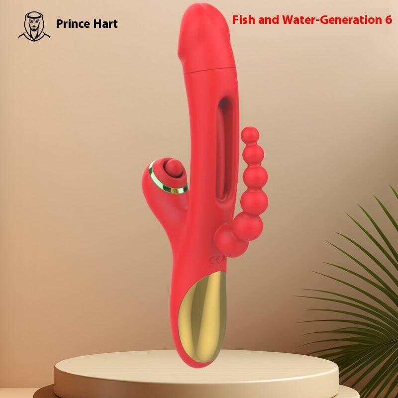 3-in-1 Sucking, Patting, Vibrating Clitoral Wand