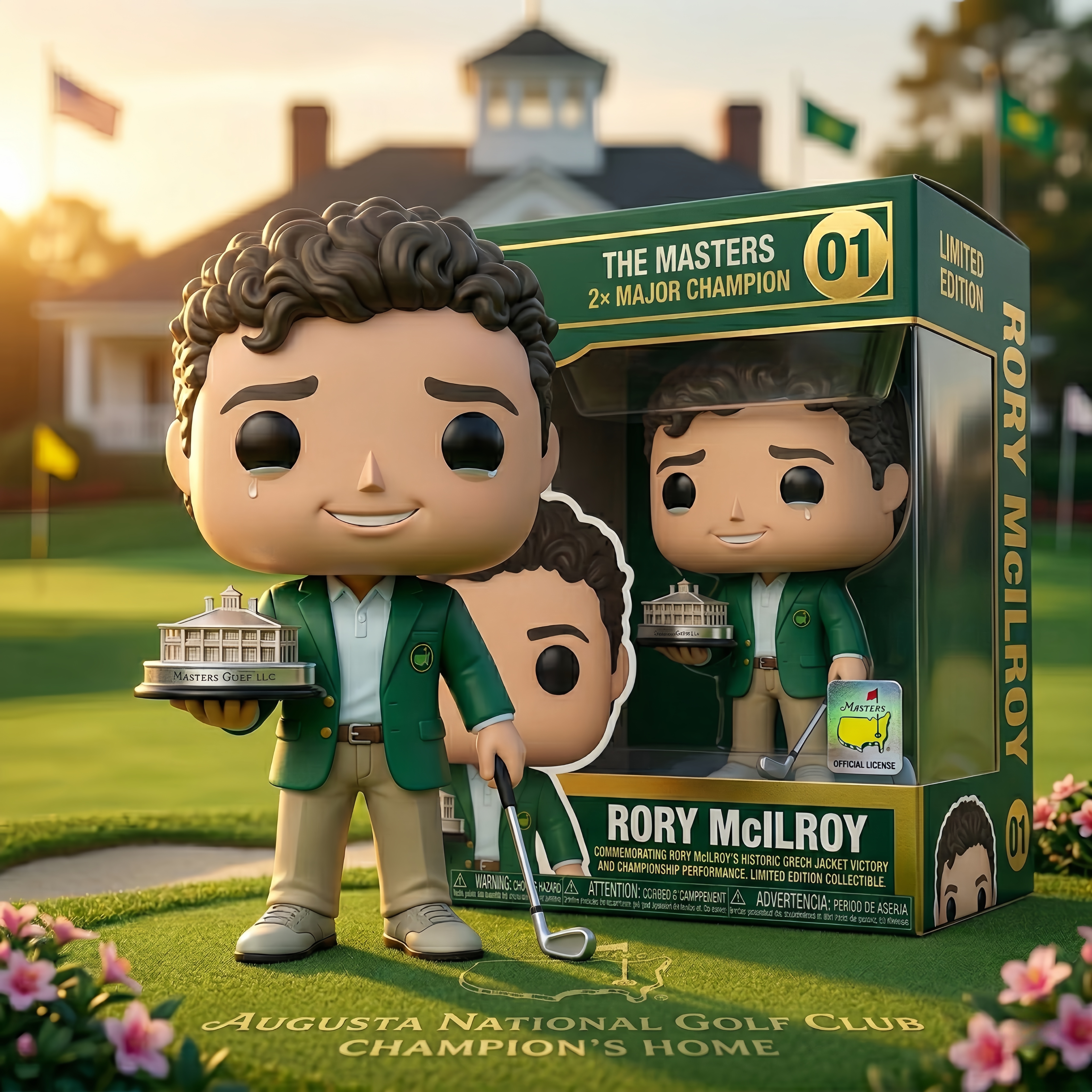Rory McIlroy Back-to-Back Masters Champion Pop!