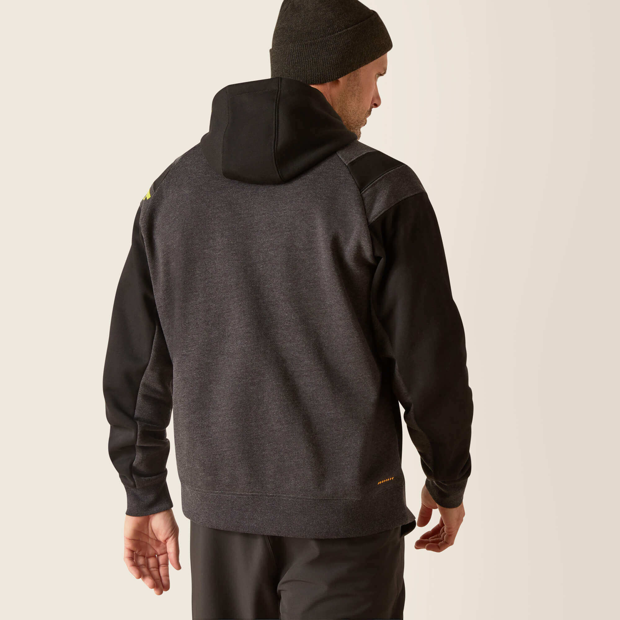 Rebar Workman Colorblock Logo Hoodie