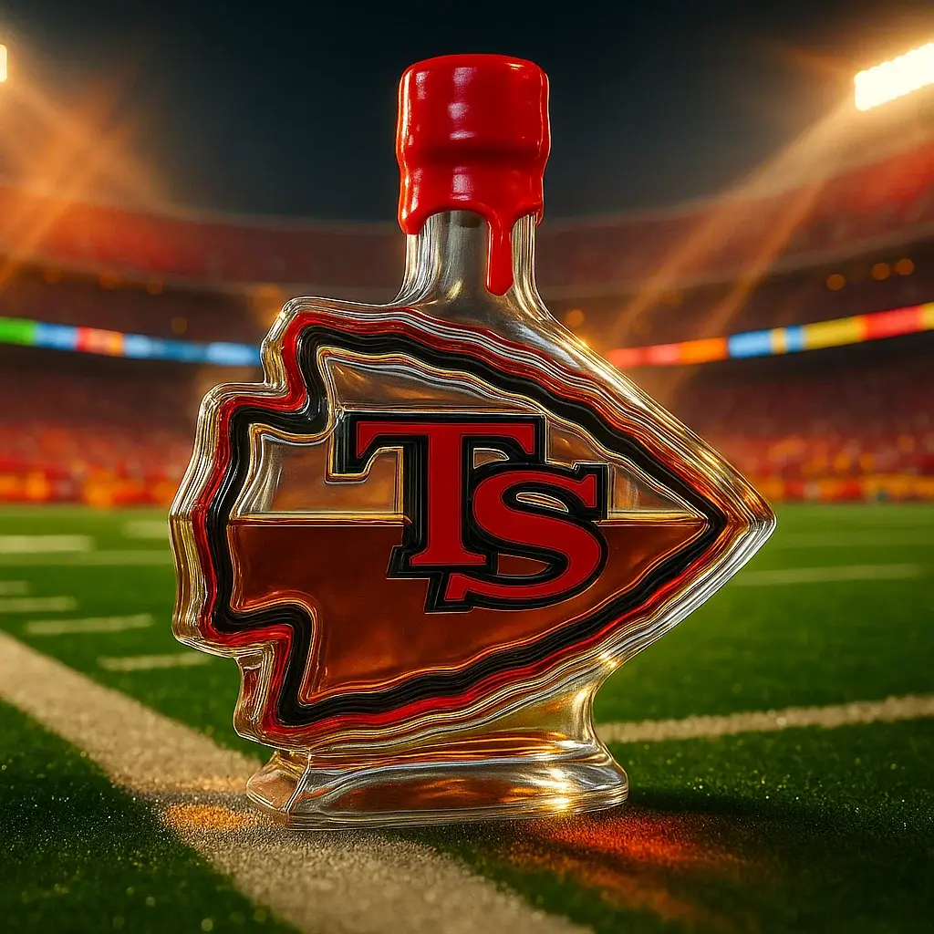 TS × Kansas City Chiefs Whisky Bottle