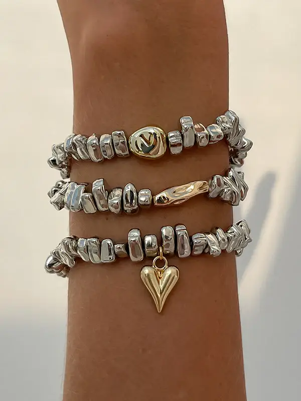 3 Pcs Geometric Bracelet Accessories