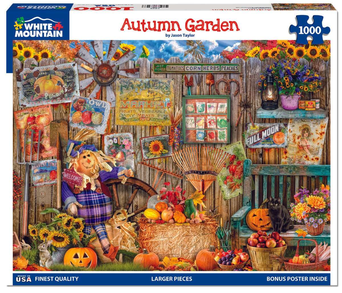 Autumn Garden (1825pz) - 1000 Piece Jigsaw Puzzle