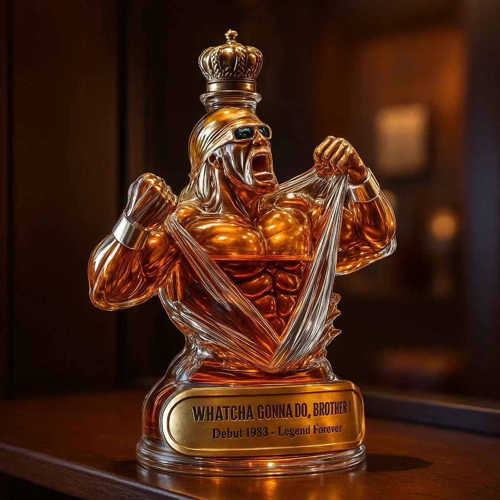 Hulk Hogan Commemorative Whisky Bottle