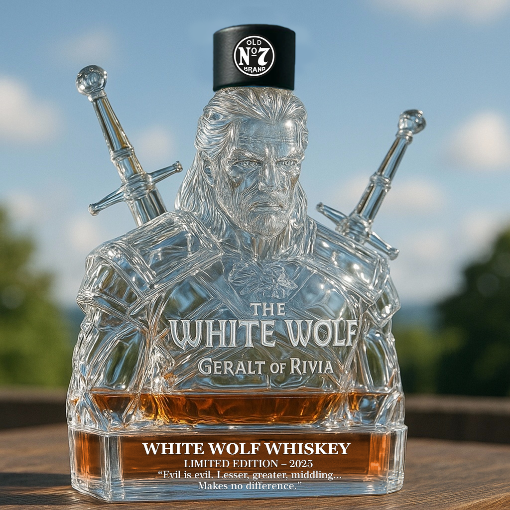 The Witcher 3 Whiskey Bottle