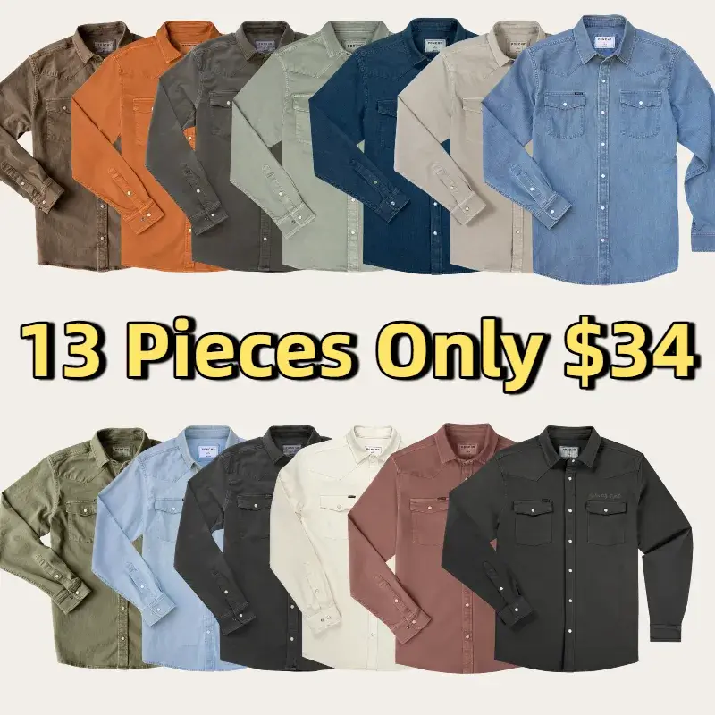 🔥Spring Fresh Sale 🎁Performance Classic West Work Shirt