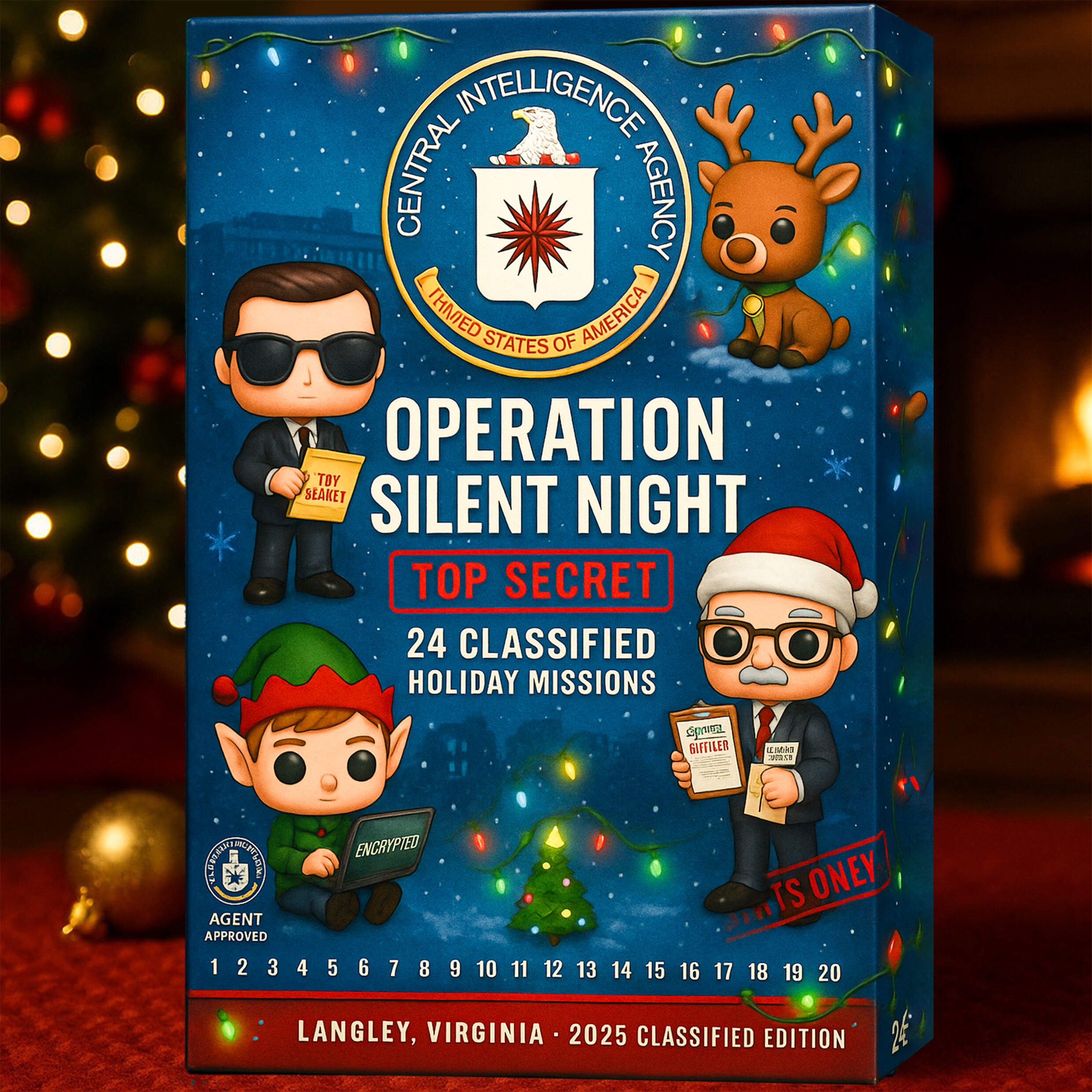 CIA Operation Silent Night  Advent Calendar