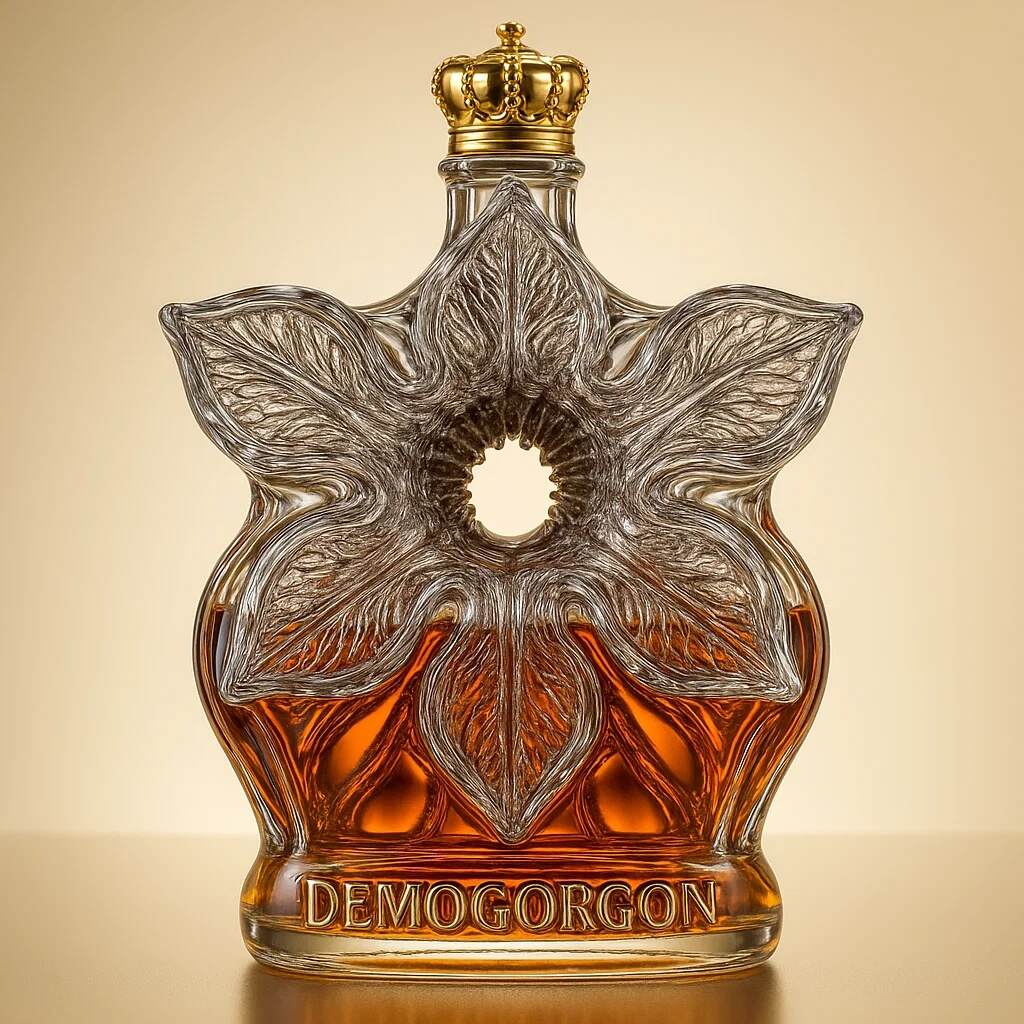 Demogorgon Spirit Collector's Whiskey Bottle