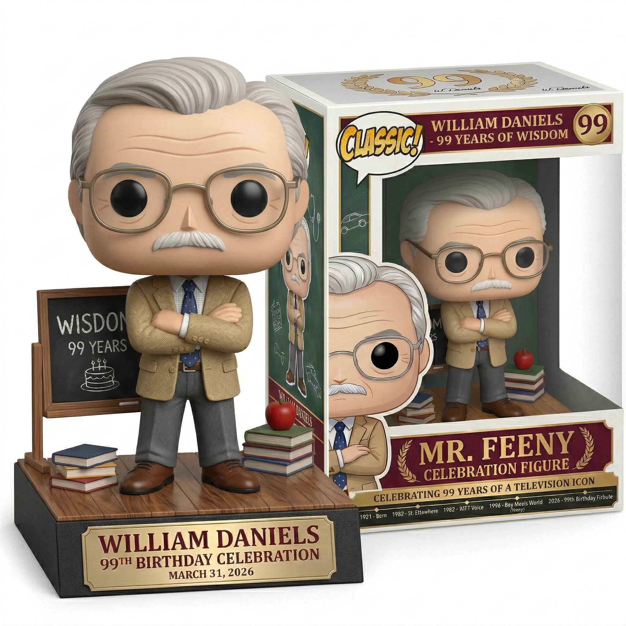 Mr. Feeny William Daniels 99th Birthday Celebration Funko POP!