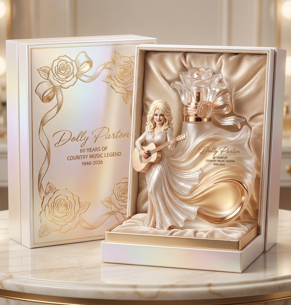 ✨Dolly Parton–80 Years of Country Music Legend Commemorative Perfume Set