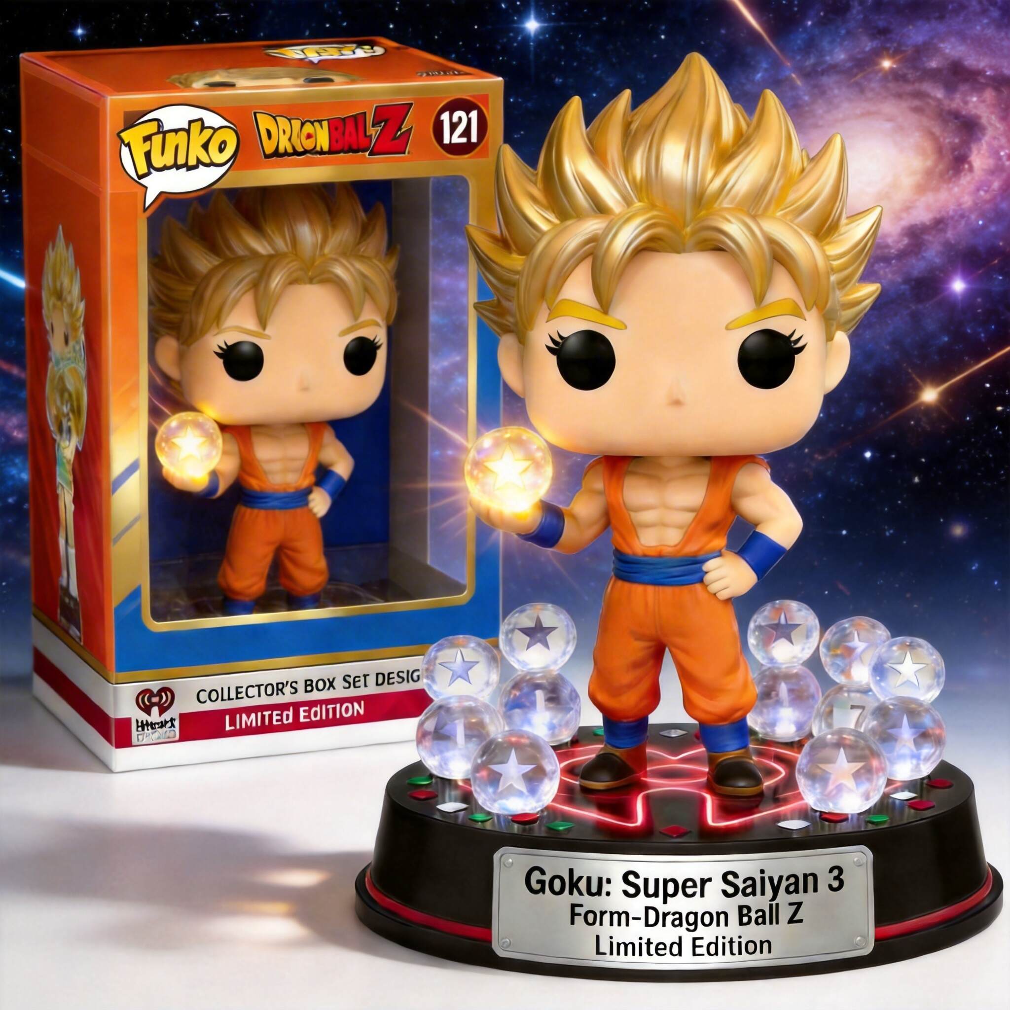 Goku: Super Saiyan 3 Form - Dragon Ball Z Limited Edition Funko POP！
