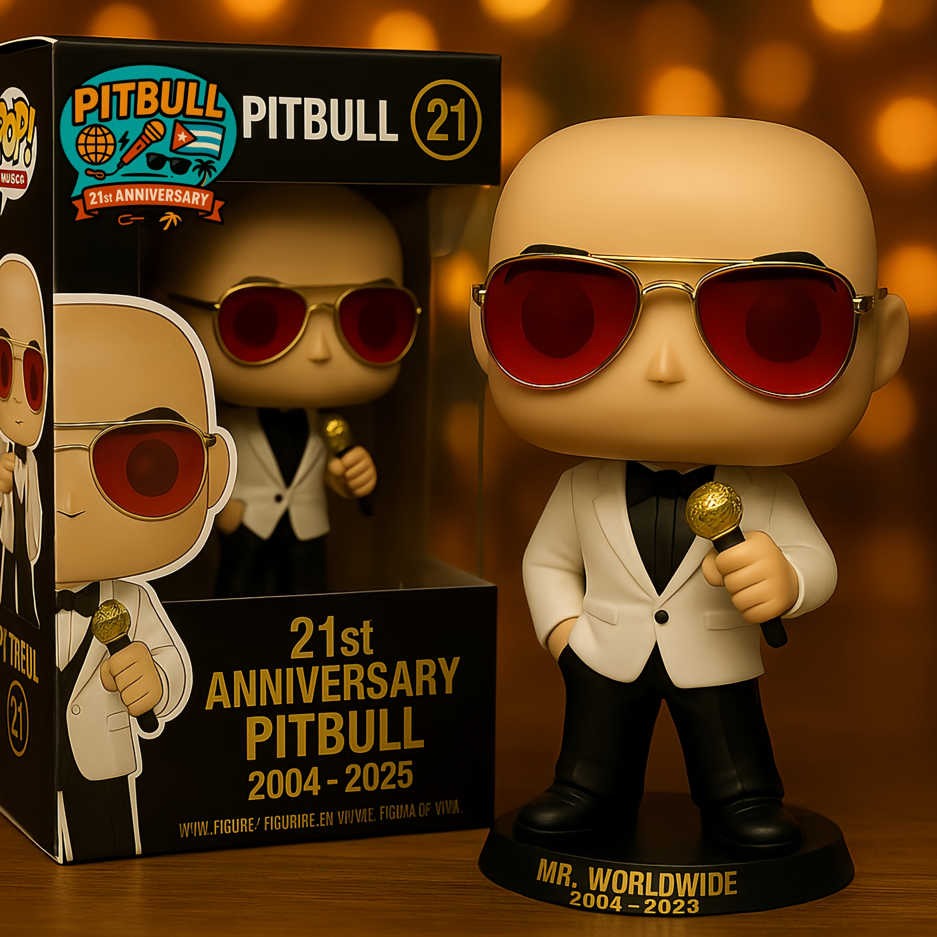 Pitbull 21th Anniversary POP Figure!