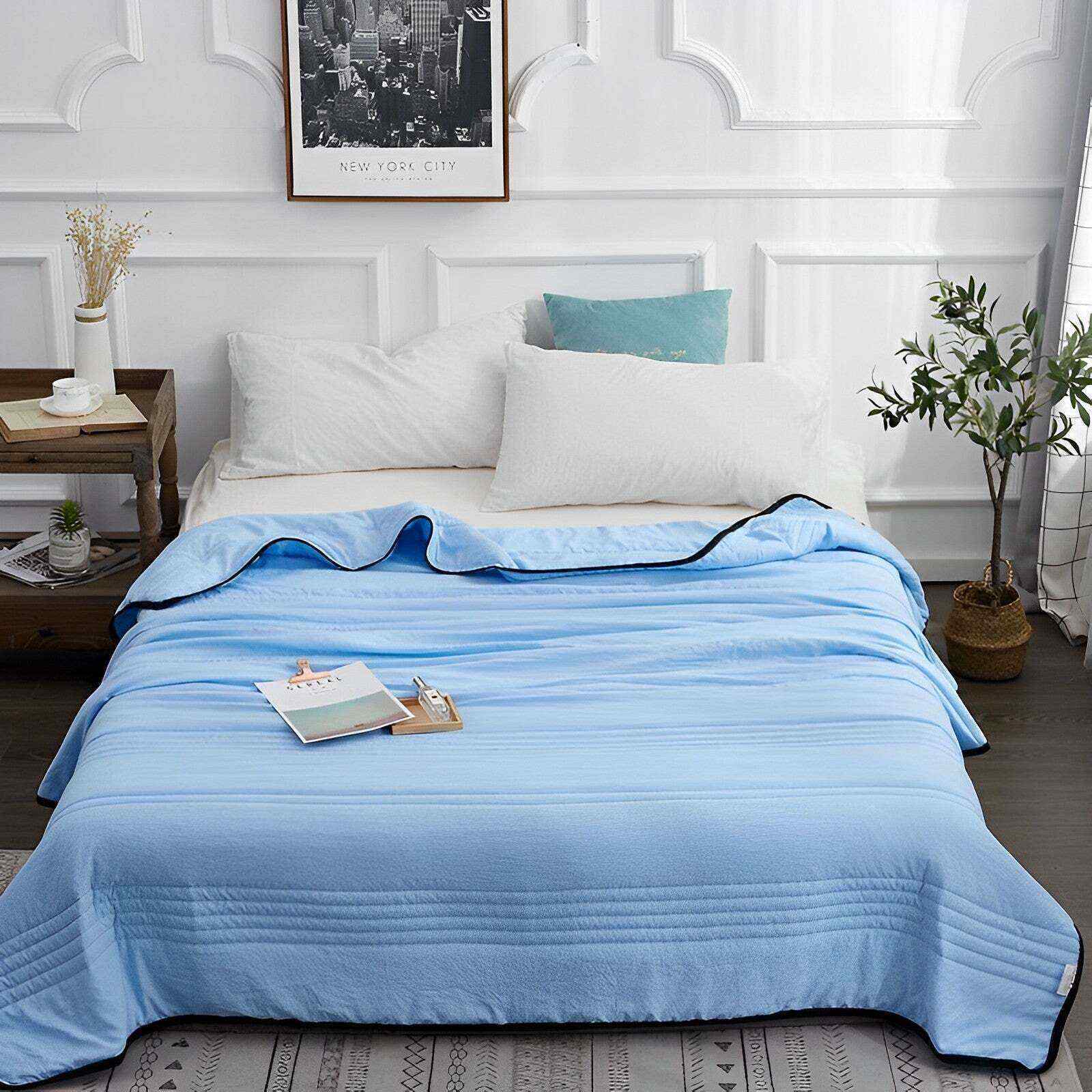 Last Day 50% OFFð¥Summer Ice Cooling Calming Blanketâ­â­â­â­â­