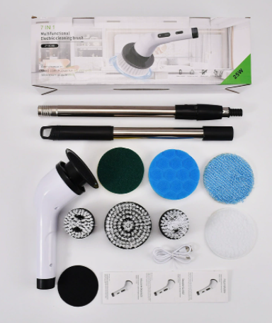 Electric Spin Scrubber Shower Cleaner Brush