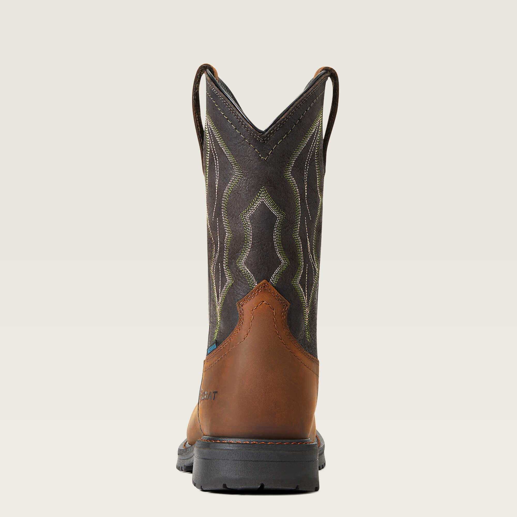 RigTek Wide Square Toe Waterproof Composite Toe Work Boot