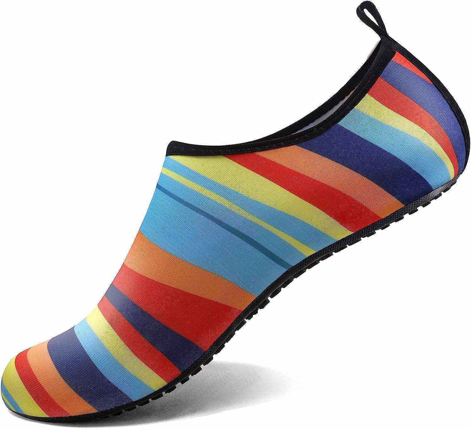 Water Shoes for Women Men Quick-Dry Aqua Socks Swim Beach Barefoot Yoga Exercise Wear Sport Accessories Pool Camping Must Haves Adult Youth Size