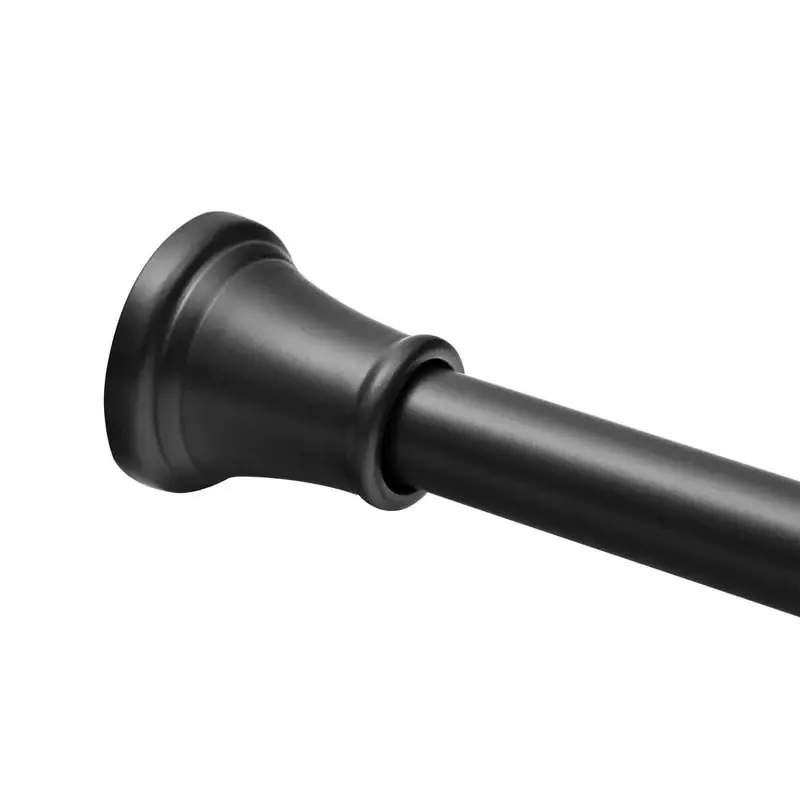 Utopia Alley Adjustable 72-Inch Shower Curtain Tension Rod - Rust-Proof Aluminum with Rubber End Cap, No Drill Installation