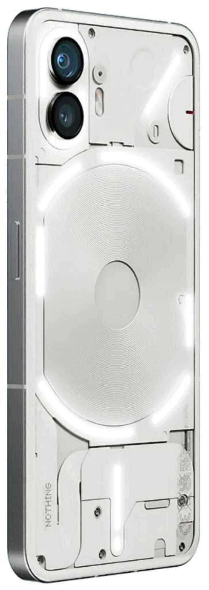 Nothing Phone 2 5G Dual 512GB 12GB RAM Unlocked (GSM Only | No CDMA - not Compatible with Verizon/Sprint) Global – White