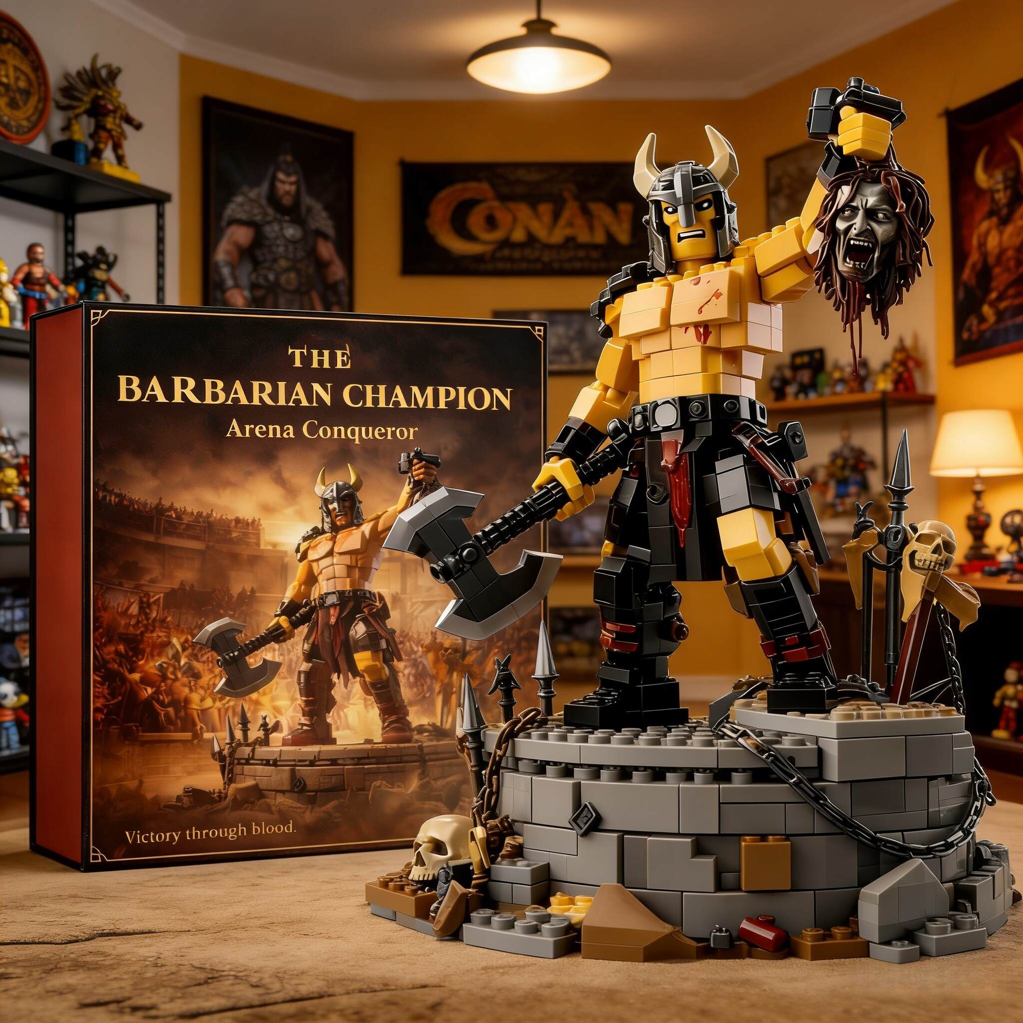 Conan the Barbarian – Iron & Blood Building Block Series