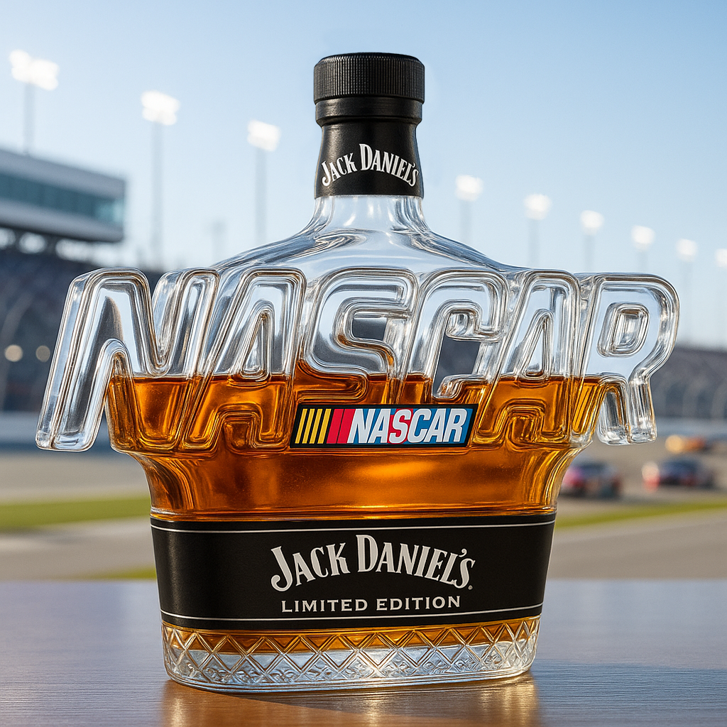 NASCAR Whiskey Bottle