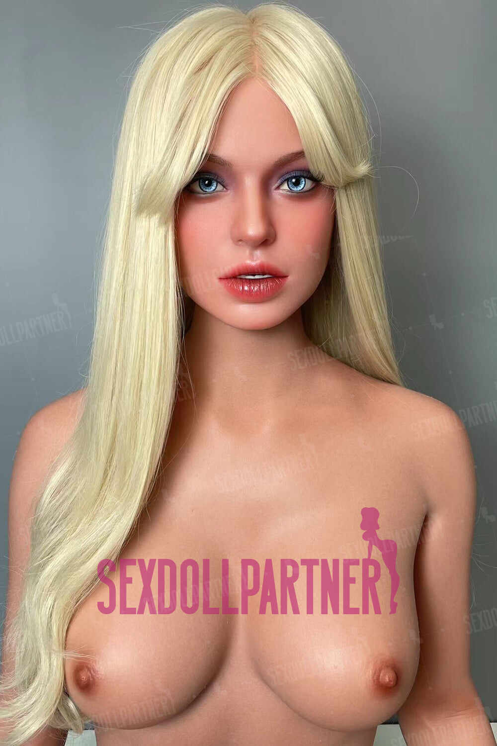 EU Stock - Topfire Kaelie 5ft58/ 170cm T11 Blowjob Head Silicone Real-size American Blonde Girl Adult Sex Doll