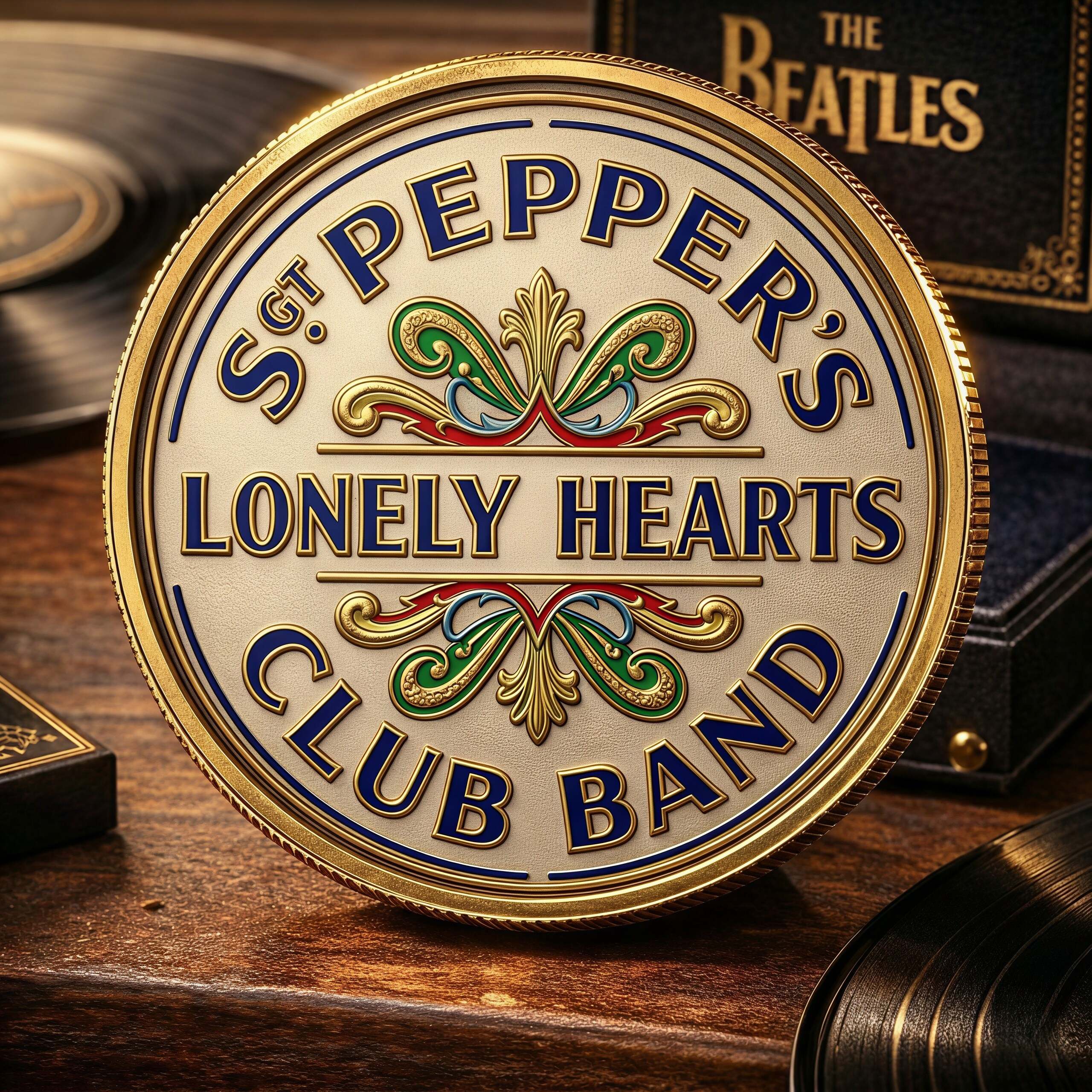 🎵The Beatles “Sgt. Pepper's Lonely Hearts Club Band” Commemorative Coin