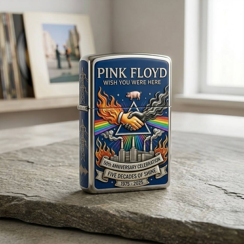 🎸 Pink Floyd 50th Anniversary: “May You Be Here” — The Flame of Legacy Lighter 🔥