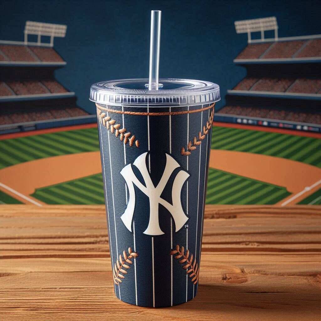 Baseball 2025 Season Team Straw Tumblers